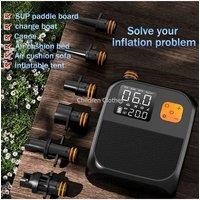 Car Intelligent Air Pump 25PSI High Pressure Air Compression USB Rechargeable Battery-Powered Electric Paddle Inflatable Pump