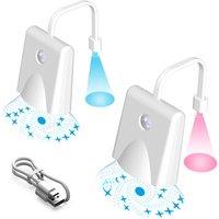 LED Projection Lamp,10 Colors Waterproof Illuminate Nightlight for Bathroom Decor
