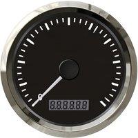 KUS 85mm Auto Gps Speedometers Modification Boat Truck Bus 0-200Km/H Speed Indicators 316L Bezel with GPS Antenna