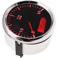 85mm Tachometers 0-6000RPM Revolution Meters with Red Backlight for Auto Ships Agricultural Machinery Construction Machinery Rv