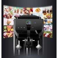 Desktop soft ice cream maker 220V commercial ice cream maker with pre-cooling system
