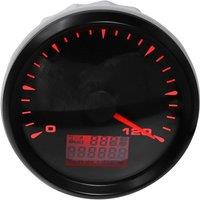 0-120Km/H Auto GPS Speedometers Tuning 85mm Trip Meters Cog Waterproof Speed Indicators 8 Kinds Backlight Color with Antenna