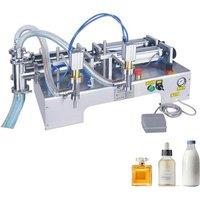Beverage Red Wine Milk Olive Oil Quantitative Liquid Filling Machine Horizontal Pneumatic Liquid