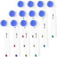 Soft Toothbrush Heads Compatible with Oral B Electric Toothbrush, Replacement Brush Head for OralB 1000 100 1500 500 7500 8000