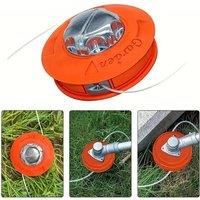 Universal M10 Aluminum Nylon Brush Mower Bump Spool Grass Trimmer 2 Lines Cutter Head Thread Line