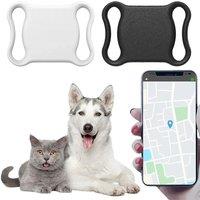 Pet Anti-Lost GPS Tracker Bluetooth-compatible Real-time Tracking Dog Cat Collar Find Device GPS Tracking Device for Dogs Cats
