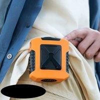 6000mAh Portable Waist Clip Fan Rechargeable Battery Operated Personal Hands-free Fan for Work