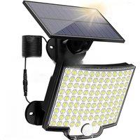 106 LED Solar Light Outdoor IP65 Waterproof Solar Street Lamp Garden Wall Lamp Super Bright Motion Sensor Light 3 Working Modes