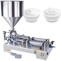 Horizontal Pneumatic Paste Quantitative Filling Machine Honey Sauce Paste Liquid Cosmetics Automatic Filling Machine