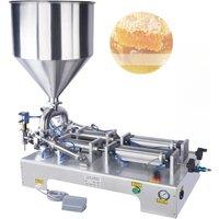 Semi Automatic High Accuracy Viscous Liquid Filling Machine Beverage Milk Olive Small Soft Drink Oil Liquid Filler Machine