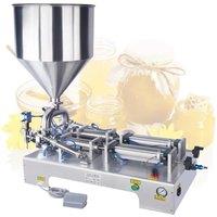 Sauce Canning Machine Chili Sauce Filling Machine Hot Pot Base Material Automatic Paste Liquid Quantitative Filling Machine