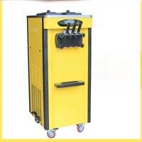 3 Flavors Of Ice Cream Machine, Commercial Stainless Steel Vertical Frozen Yogurt Machine