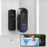 New Video Doorbell WiFi Wireless Outdoor Door Bell Camera AC Power 1080P Video Door Phone