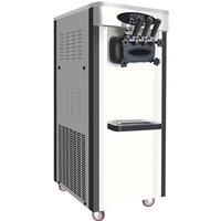 Commercial Vertical Desktop Ice Cream Machine, Three Flavor Vertical Sweet Cone Machine
