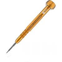 Disassemble Screwdriver Aluminum Alloy Anti-Slip Handle+S2 Steel Bits 0.6Y/0.8 Pentalobe/1.5Phillips/M2.5 Magnetic Screwdrivers