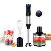 Manual immersion Blend To W powerful oven in one, single blade blade stainless steel rod. rod food.