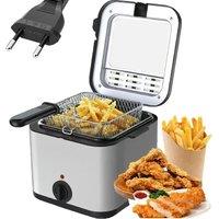 220V Elektrische Fryer 2.5L Frieten Machine Oven Ole Hot Pot Gebakken Kip Grill verstelbar