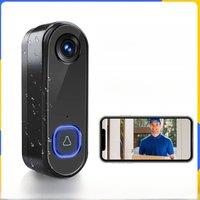 Video Doorbell WiFi Wireless Outdoor 1080P Phone Door Bell Camera AC USB Power Security Video