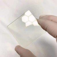 Various Sizes Square Shape 50x50x2mm UV Cut 420nm Visible IR Long Pass Yellow Filter Glass JB420