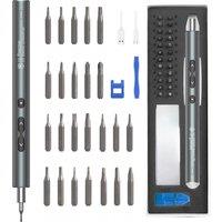28 in 1 Portable Tool Kit Electric Screwdriver Set Precision Rechargeable Wireless Magnetic Mini Small Bit for Xiaomi Mobile New