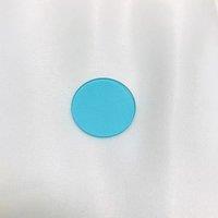 Round Shape Small Piece Diameter 7mm And 1mm Thickness Visible High Pass Blue Filter IR Cut Glass QB21