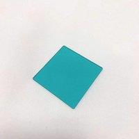 Multiple Sizes 51x41x1mm Visible High Pass Blue Color IR Cut Low Pass Filter Glass QB21