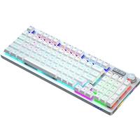 AULA F3080 Wired mechanical keyboard full - key hot - swappable Gateron switches 98 - key portable keyboard for laptops suita