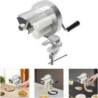 Aluminum Alloy Pasta Maker Machine with Ergonomic Handle, Non-Slip Grip, Compact, Easy to Use for DIY Pasta Making at Home