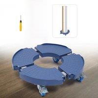 Plant Roller Caddy, 400 kg Capacity, Universal Wheels with Brakes, Anti-Slip Design, Easy to Move Large Pots, Appliances, and Fu