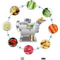 Electric Vegetable Slicer 4 in 1 Multifunctional Food Cutter 200W Vegetable Chopper for Slicing Shredding Dicing Slitting