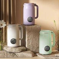 Upgraded Fully Automatic Soy Milk Machine LCD Touch Screen No-wash Milkshake Machine Household 1.2L