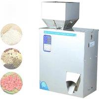 500g 999g Desktop Granule Powder Filling Machine For Grain Tea Cat Food Automatic Weighing Packaging Machine