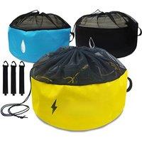 RVs Motorhome Water Hose Storage Bag Breathable Drawstring Mesh Pouch Camping Traveling Foldable Organizer