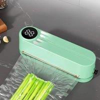 Mini Wireless Fully Automatic Vacuum Sealing Machine Household Small Portable Food Packaging Plastic