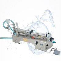 Liquid Filling Machine Stainless Steel Pedal Type Pneumatic Quantitative Juice Filling Machine Beverage Packing Filler