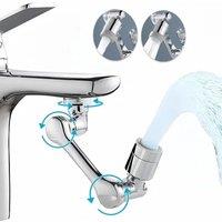 1080 Universal Rotation Faucet Extender Sprayer Head Two-mode Multi-function Faucet Robotic Arm