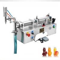 100-1000ML Pneumatic Liquid Filling Machine with Single Nozzles Commercial Automatic Bottle Filler for Oil Cosmetic Drinks