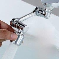 Faucet Extender, ABS Robotic Arm,Single Mode,1080 Rotating Universal Faucet Extension, Swivel