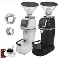 Xeoleo 60mm Electric coffee grinder Conical burr grinder timing control Quantitative 300W/1000rpm Espresso Coffee bean grinder