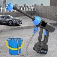 wireless high-pressure car wash water gun household lithium battery car washing machine high power