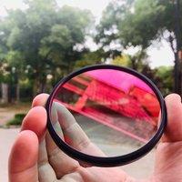 Multiple Sizes 650nm Infrared Cut-off Filter Lens IRC650 For Polaroid Camera Color Correction
