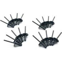 100Pcs Car Wheel Flare Fender Liner Nylon Rivet Black For MINI F57 For BMW X3 X4 X5 X6 F25 F26 F15