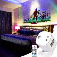 R&G Laser Full Stars Projector Firefly Light Party DJ Disco RGB LED Bar Dance Christmas Room Stage Lighting Effect Lamp M101