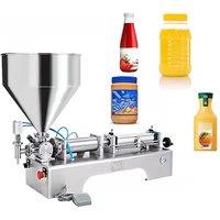 Including Tariffs Paste Pneumatic Horizontal Filling Machine 50-500ml Quantitative Sub-loader