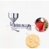 Including Tariffs Pneumatic Paste Filling Machine For Tomato Sauce Peanut Butter Salad Dressing