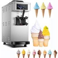 Including Tariffs Commercial Ice Cream Maker 1100W Countertop Soft Serve Machine Frozen Yogurt Maker For Restaurant Snack Bar