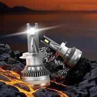 2PCS Car Lights H7 H4 H1 9006 H11 9005 Super Bright LED Headlights High Low Beam Fog Light Bulb