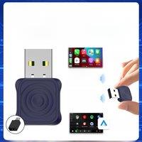CarlinKit 5.0 Mini Ultra CarPlay Wireless Adapter 2 In 1 Wifi 5.8G Android Auto Wireless Dongle for Spotify Music OEM Car