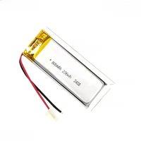 1-12pcs Batteries 3.7V 800mAh 701665 li Polymer Li-ion Battery For Polymer lithium battery LED light beauty device 3C digital