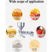Small Businesses Semi Cream Cosmetic Tomato Paste Making Machine Syrup Glass Plastic Bottle Filling Machine